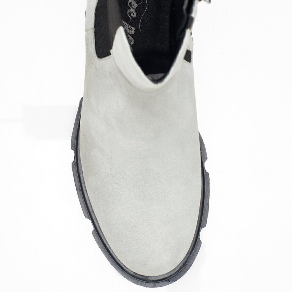 Free People Brooks Lug Sole Chelsea Boot / Mist NEW! 8.5 9 - Picture 7 of 9